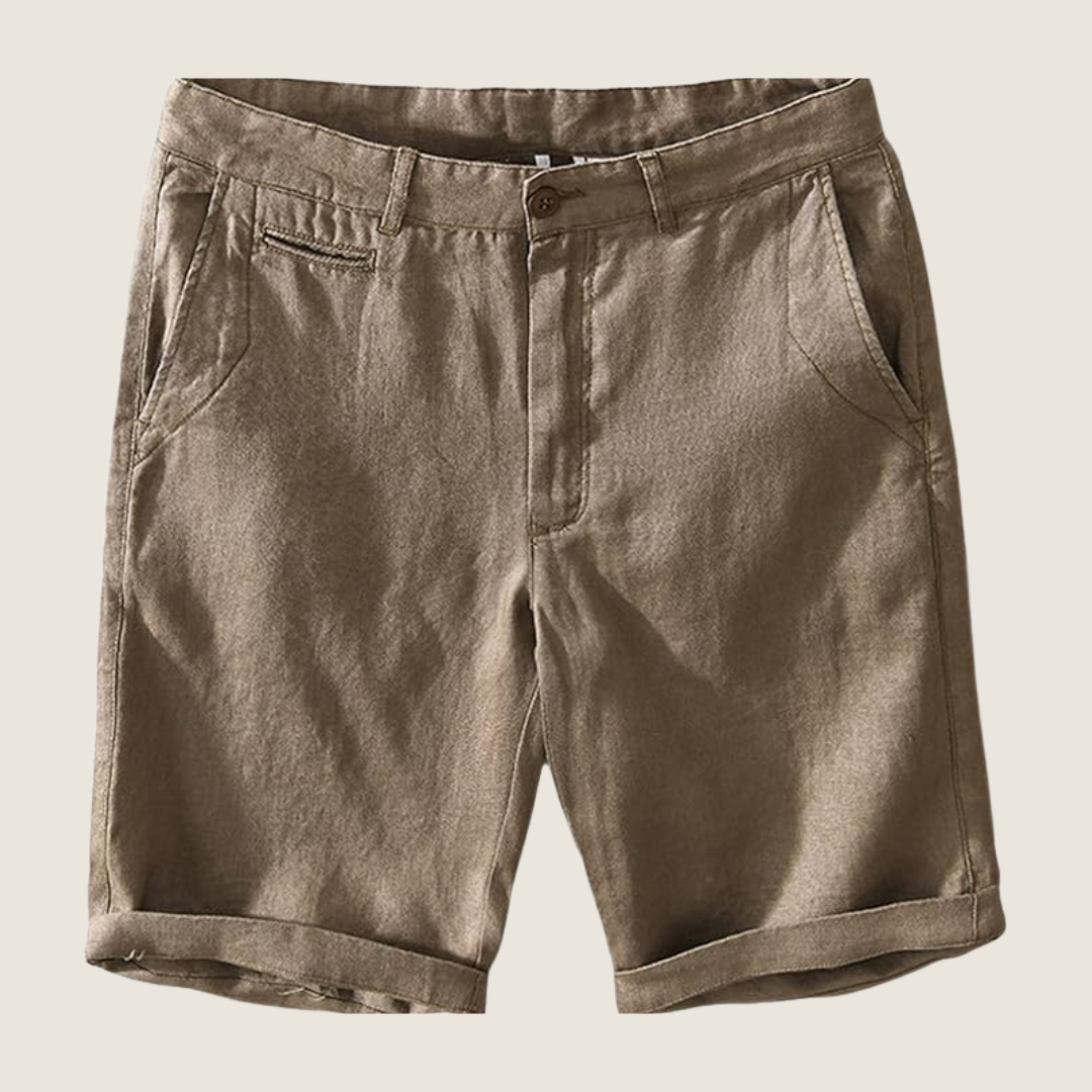 Men's Flat-Front Casual Shorts