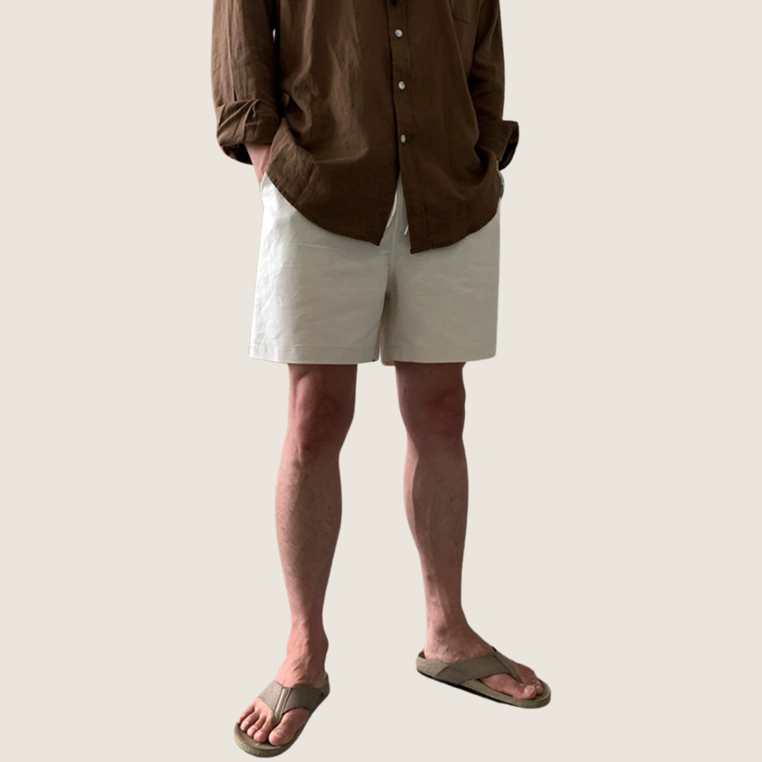 Men's Flat-Front Casual Shorts