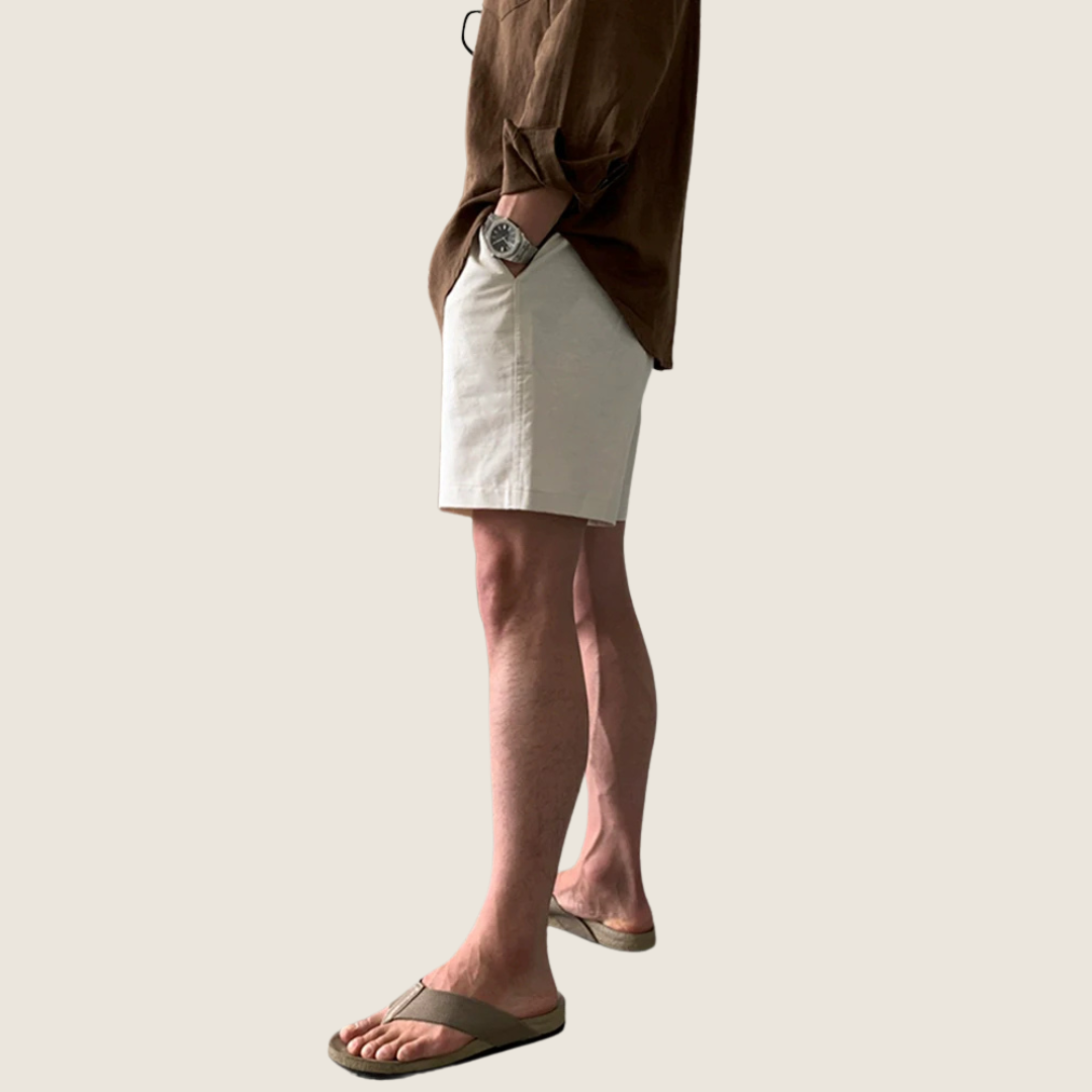 Men's Flat-Front Casual Shorts