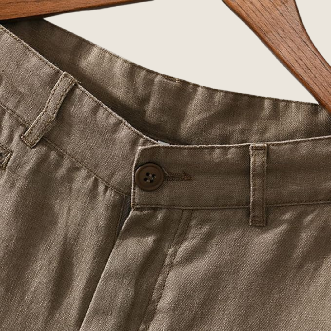 Men's Flat-Front Casual Shorts