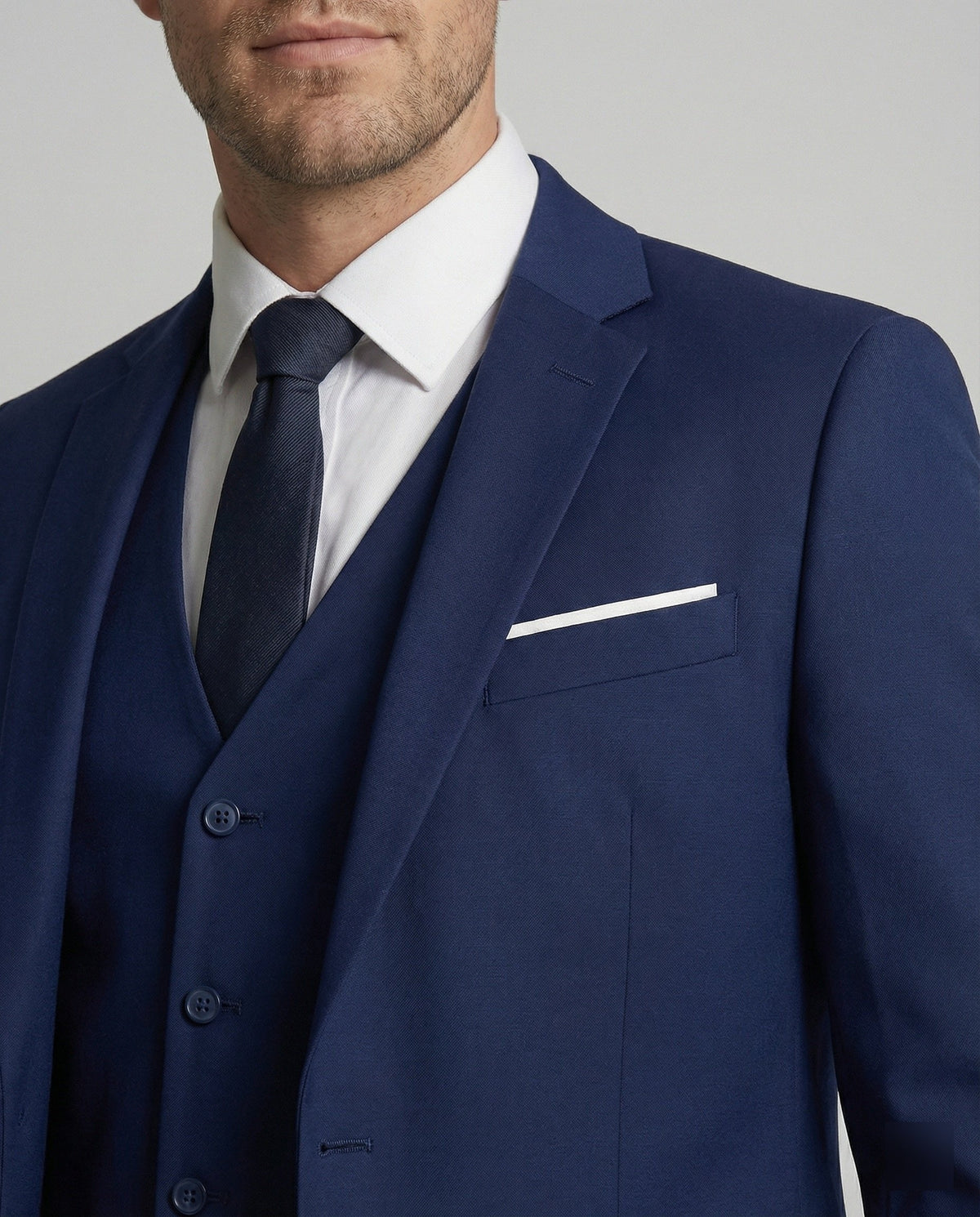 Men's Formal Three-Piece Suit for Business & Events