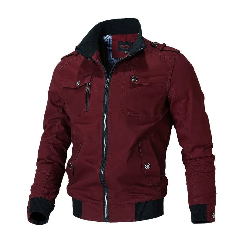 Men's Full-Zip Bomber Jacket
