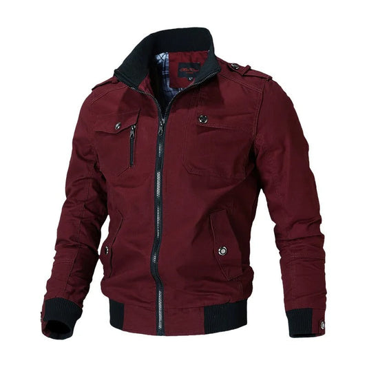 Men's Full-Zip Bomber Jacket