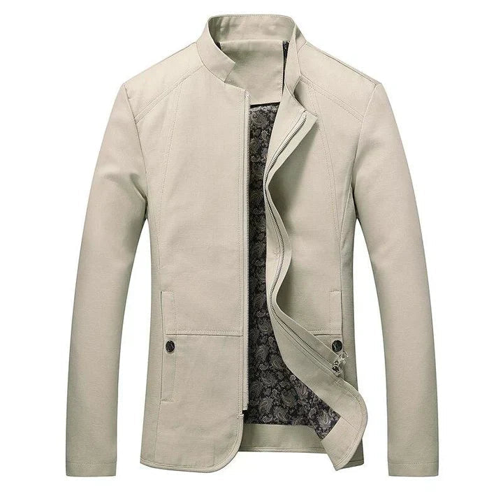 Men's Full-Zip Casual Jacket