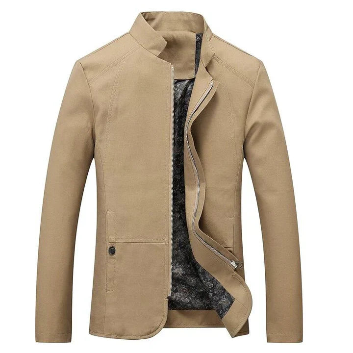 Men's Full-Zip Casual Jacket