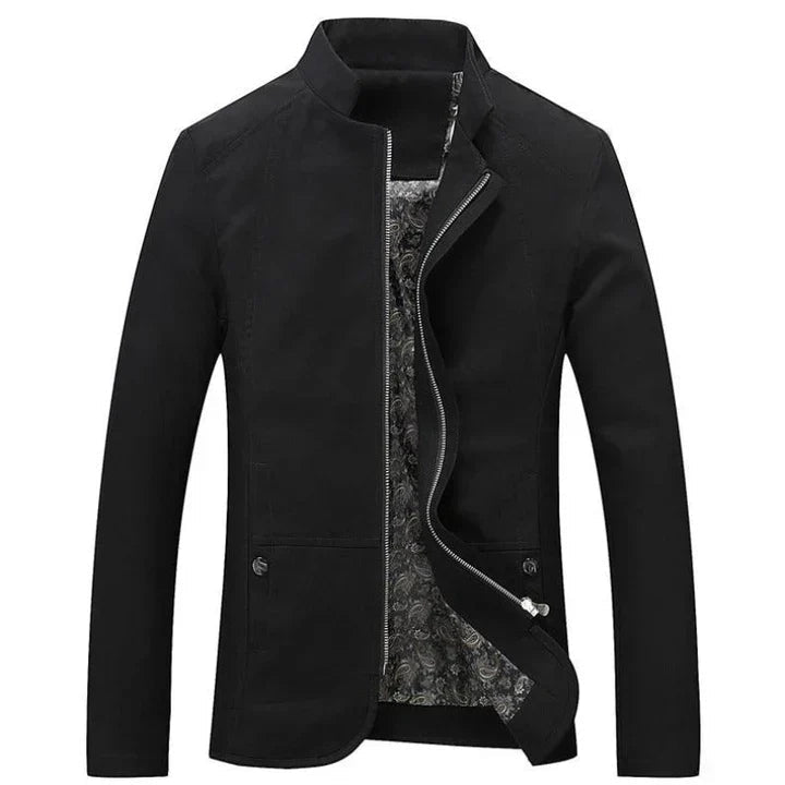 Men's Full-Zip Casual Jacket