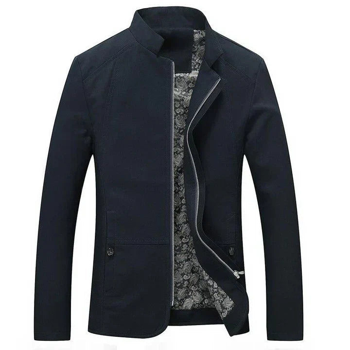 Men's Full-Zip Casual Jacket
