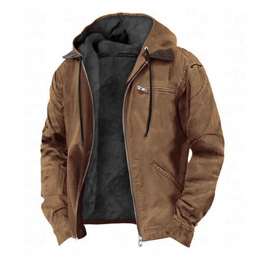 Men's Full-Zip Hooded Jacket