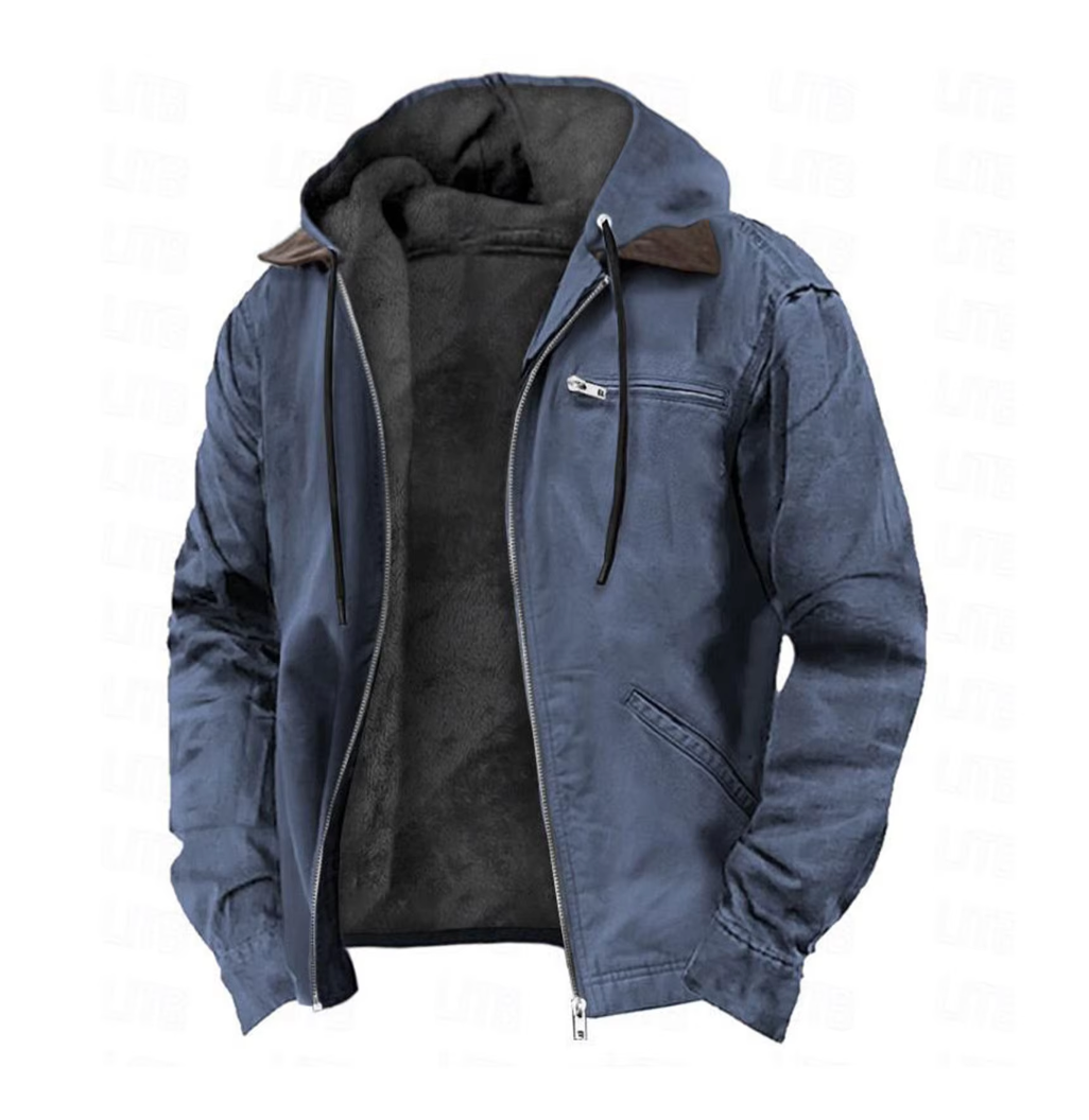 Men's Full-Zip Hooded Jacket