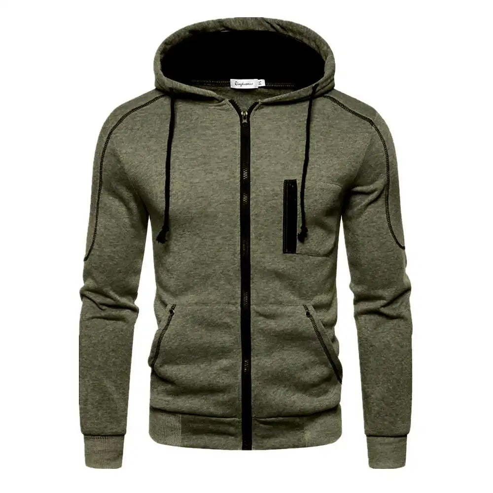 Men's Full-Zip Hooded Sweatshirt