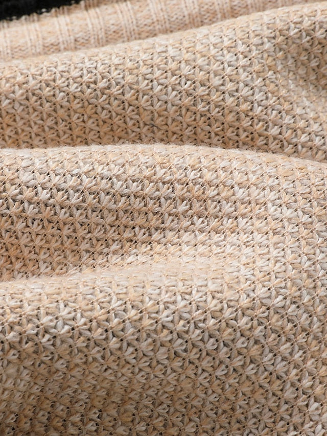 Men's Full-Zip Ribbed Knit Cardigan