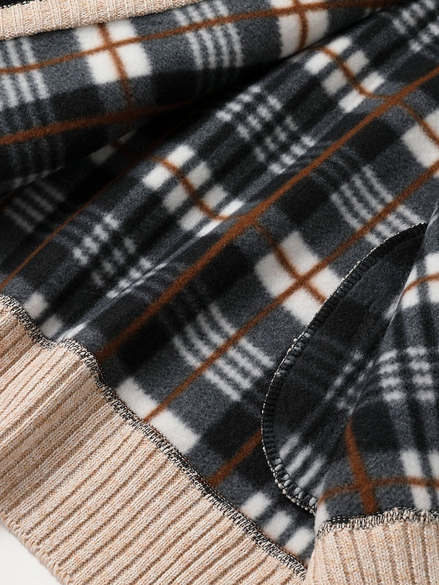 Men's Full-Zip Ribbed Knit Cardigan
