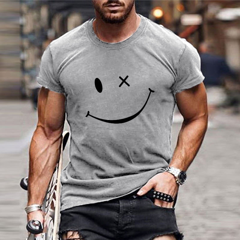Men's Graphic Smiley T-Shirt