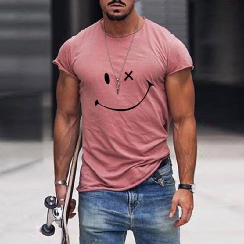 Men's Graphic Smiley T-Shirt