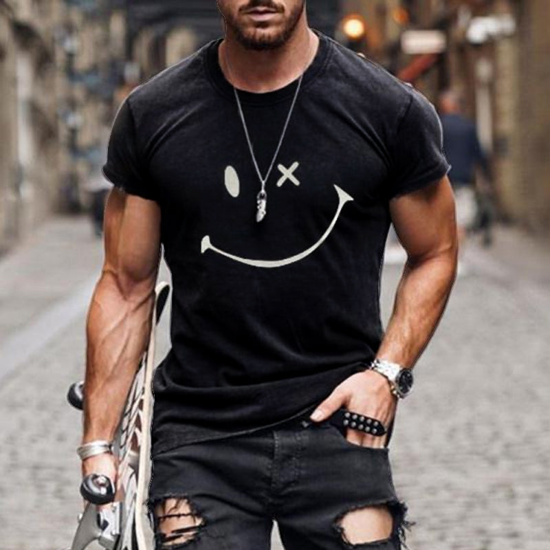 Men's Graphic Smiley T-Shirt