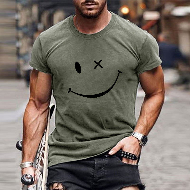 Men's Graphic Smiley T-Shirt