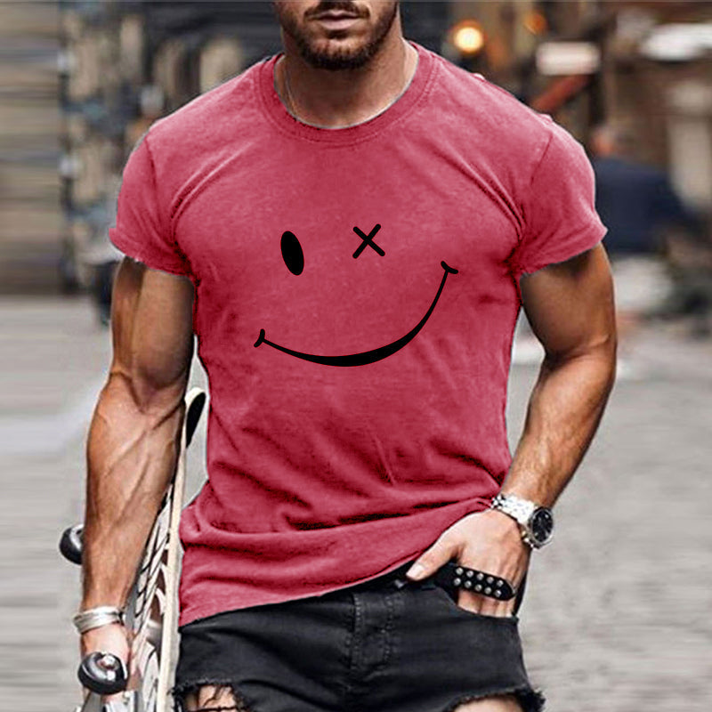 Men's Graphic Smiley T-Shirt