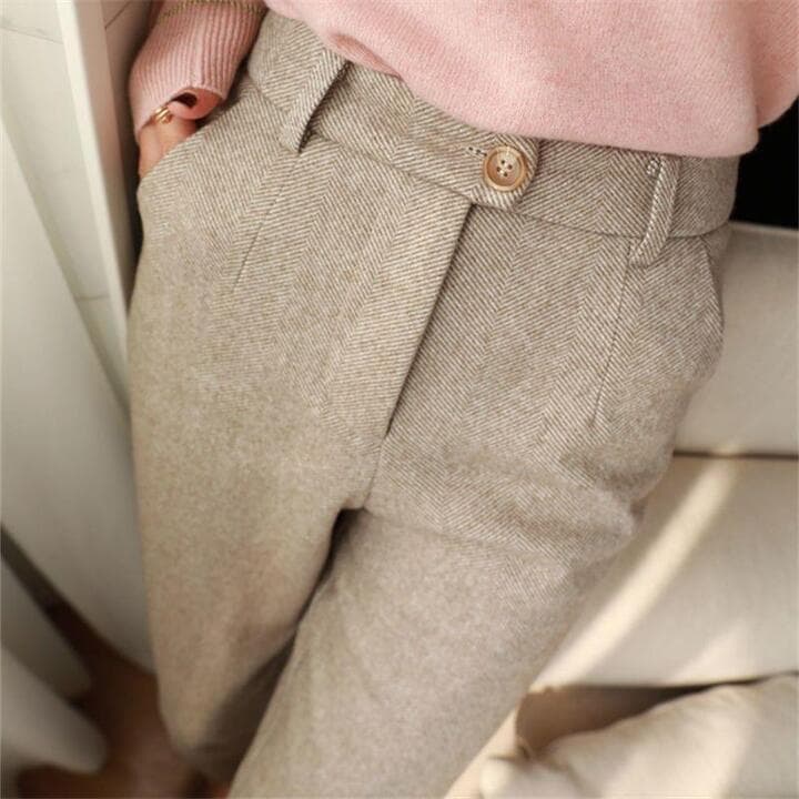 Men's Herringbone Dress Pants