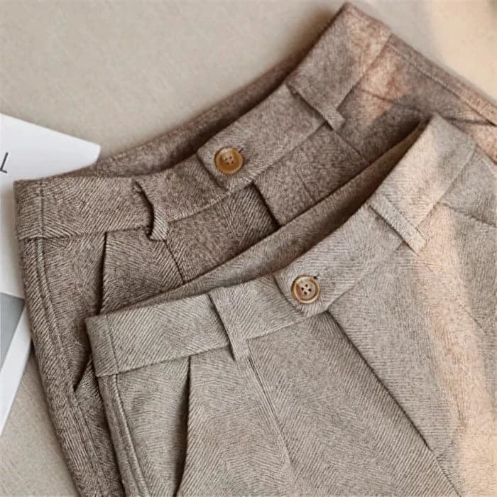 Men's Herringbone Dress Pants