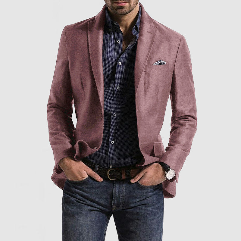 Men's High-Quality Autumn Wool Formal Suit