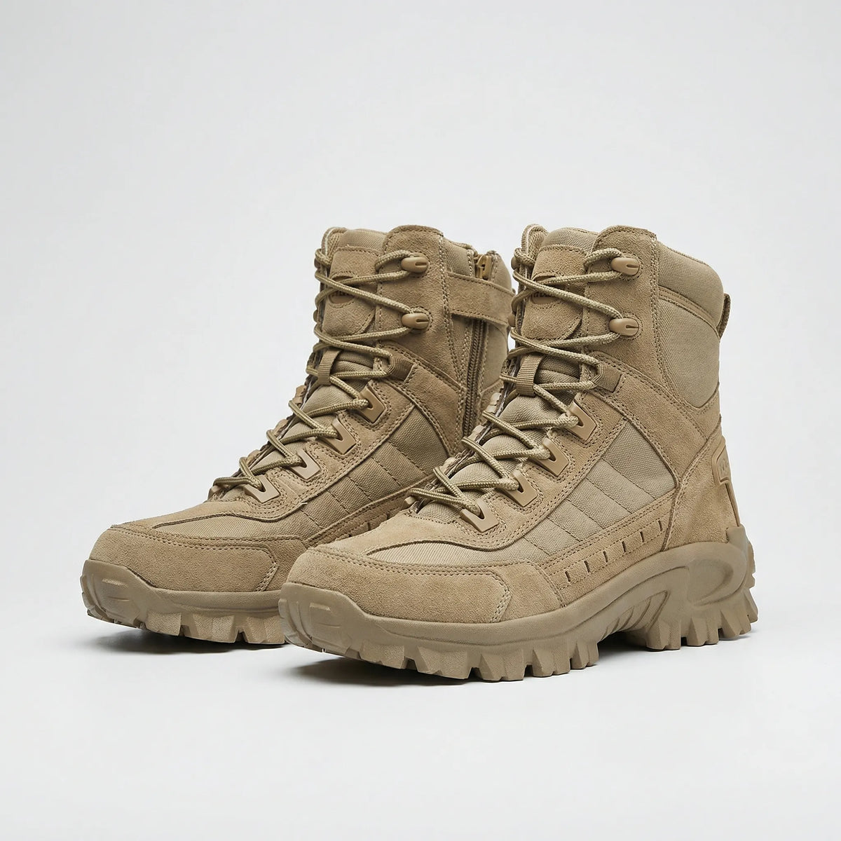 Men's High-Top Lace-Up Tactical Boots