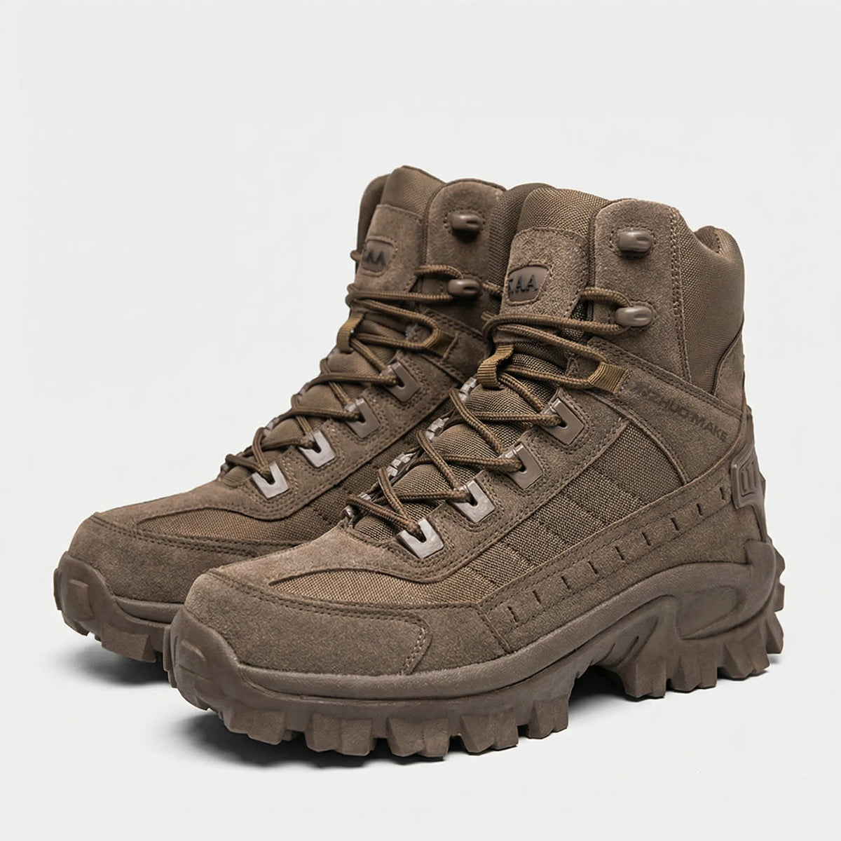 Men's High-Top Lace-Up Tactical Boots