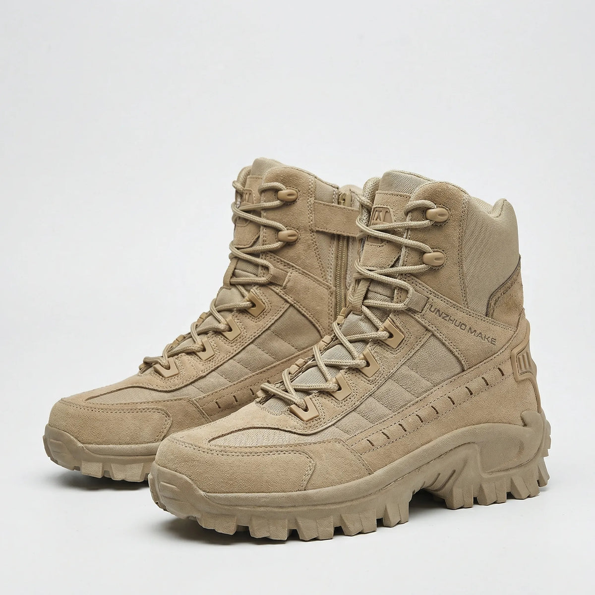 Men's High-Top Lace-Up Tactical Boots