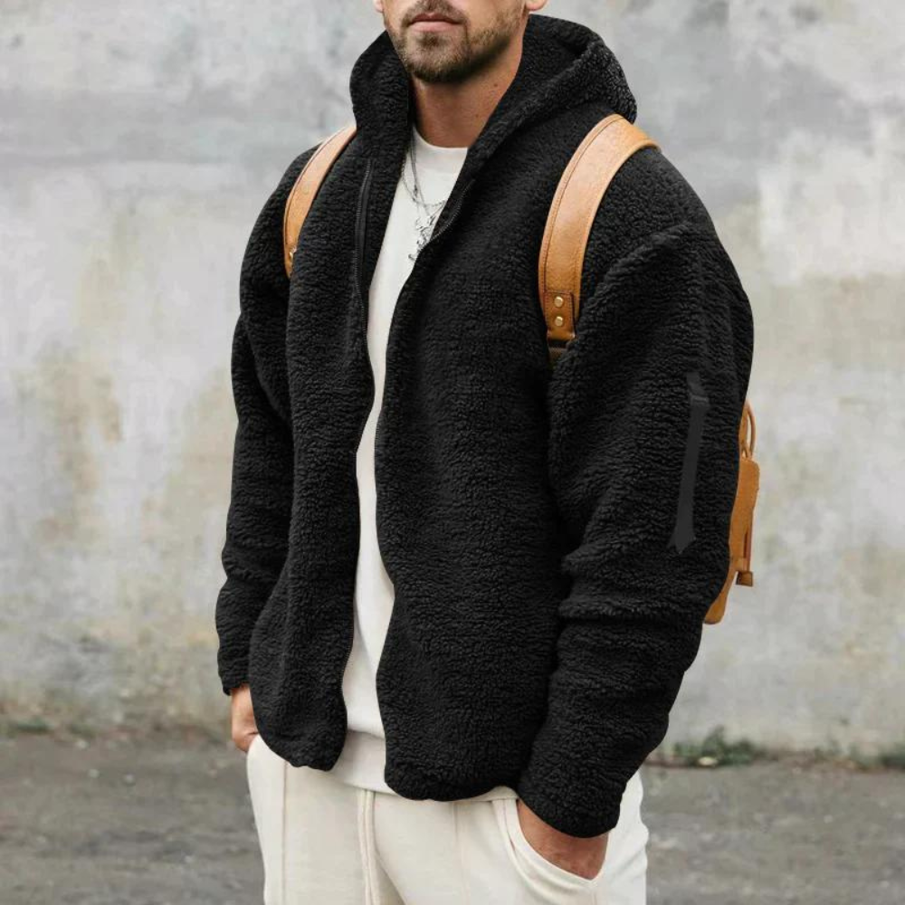 Men's Hooded Fleece Jacket