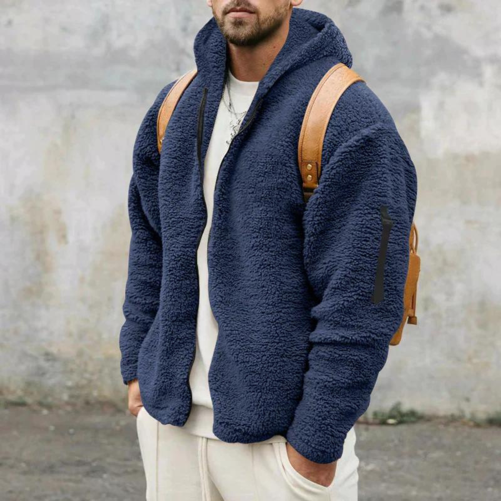 Men's Hooded Fleece Jacket