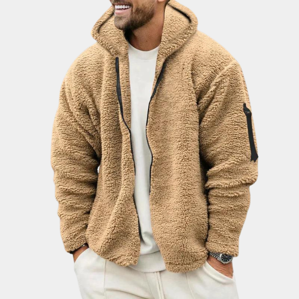 Men's Hooded Fleece Jacket