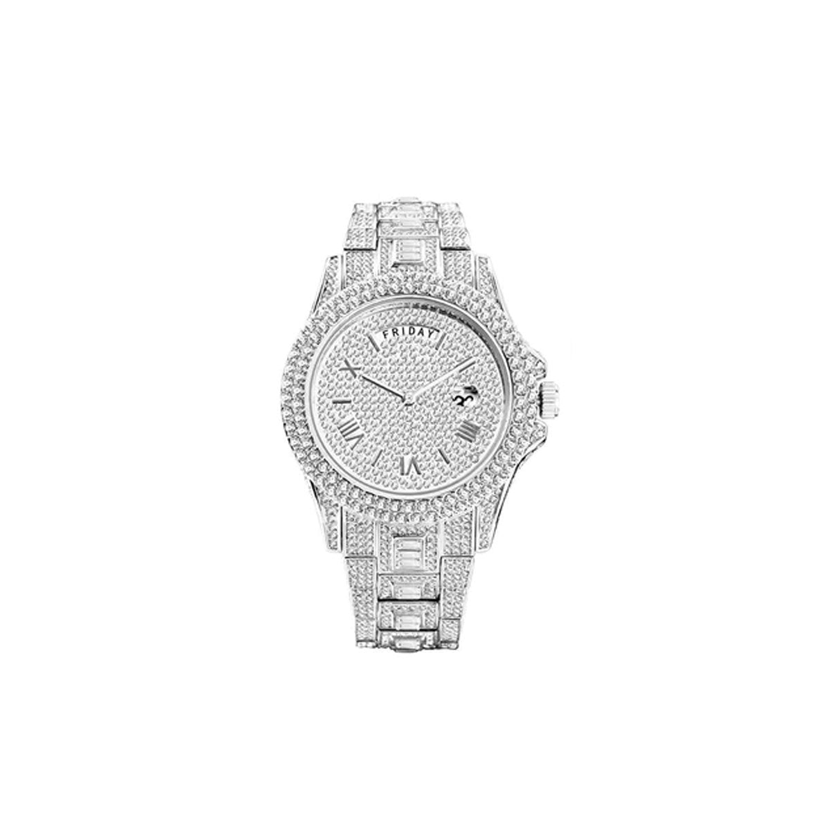 Men's Iced Out Luxury Watch