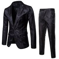Men's Jacquard Paisley Suit