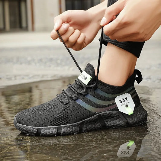 Men's Lace-Up Athletic Sneakers