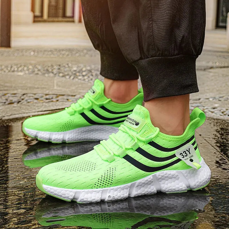 Men's Lace-Up Athletic Sneakers
