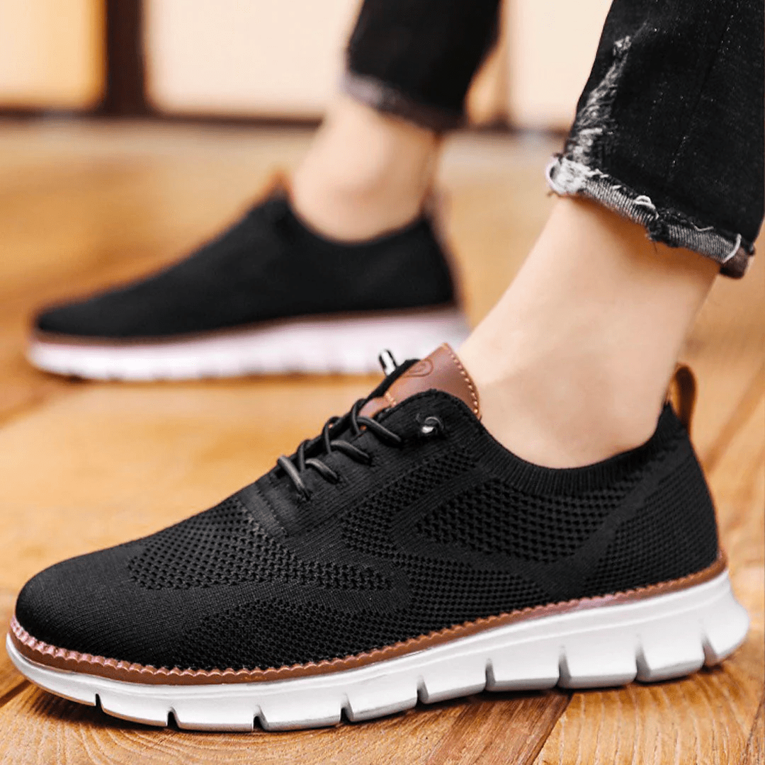Men's Lace-Up Casual Sneakers