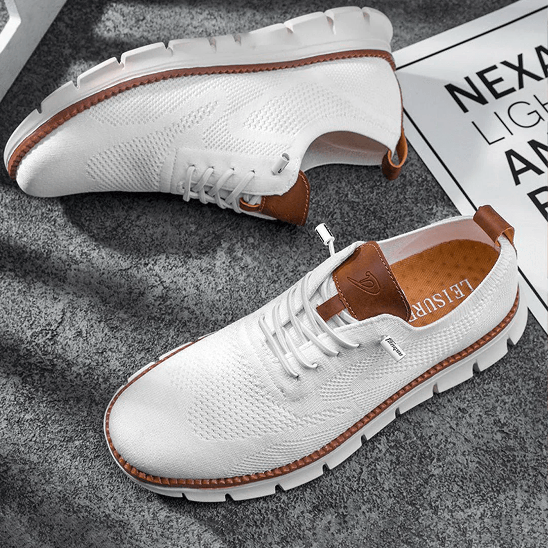 Men's Lace-Up Casual Sneakers