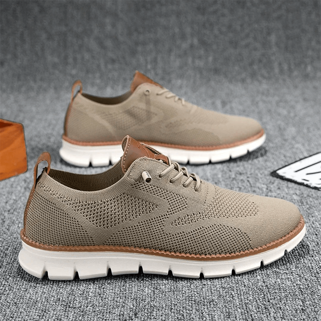 Men's Lace-Up Casual Sneakers