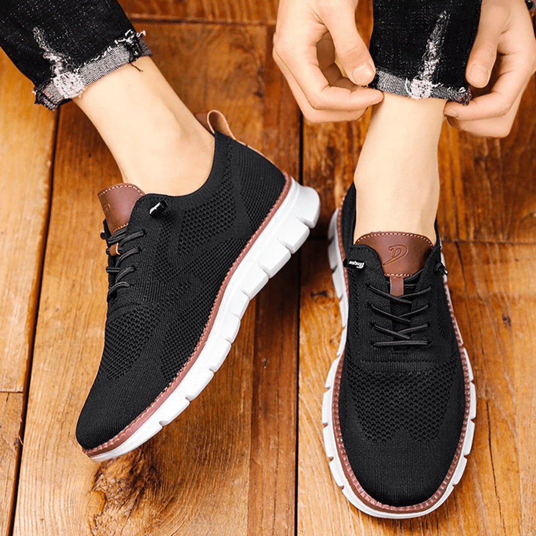 Men's Lace-Up Casual Sneakers