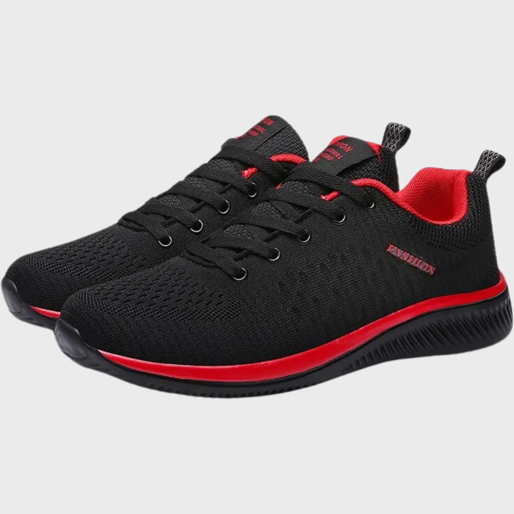 Men's Lace-Up Orthopedic Mesh Sneakers