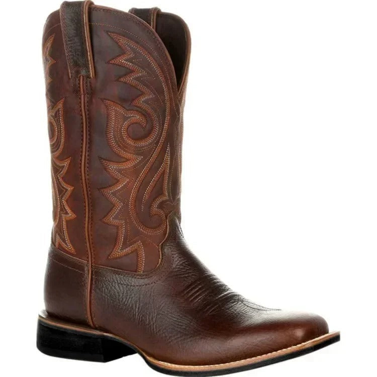 Men's Leather Cowboy Boots