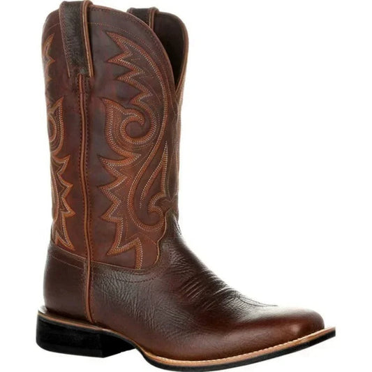 Men's Leather Cowboy Boots