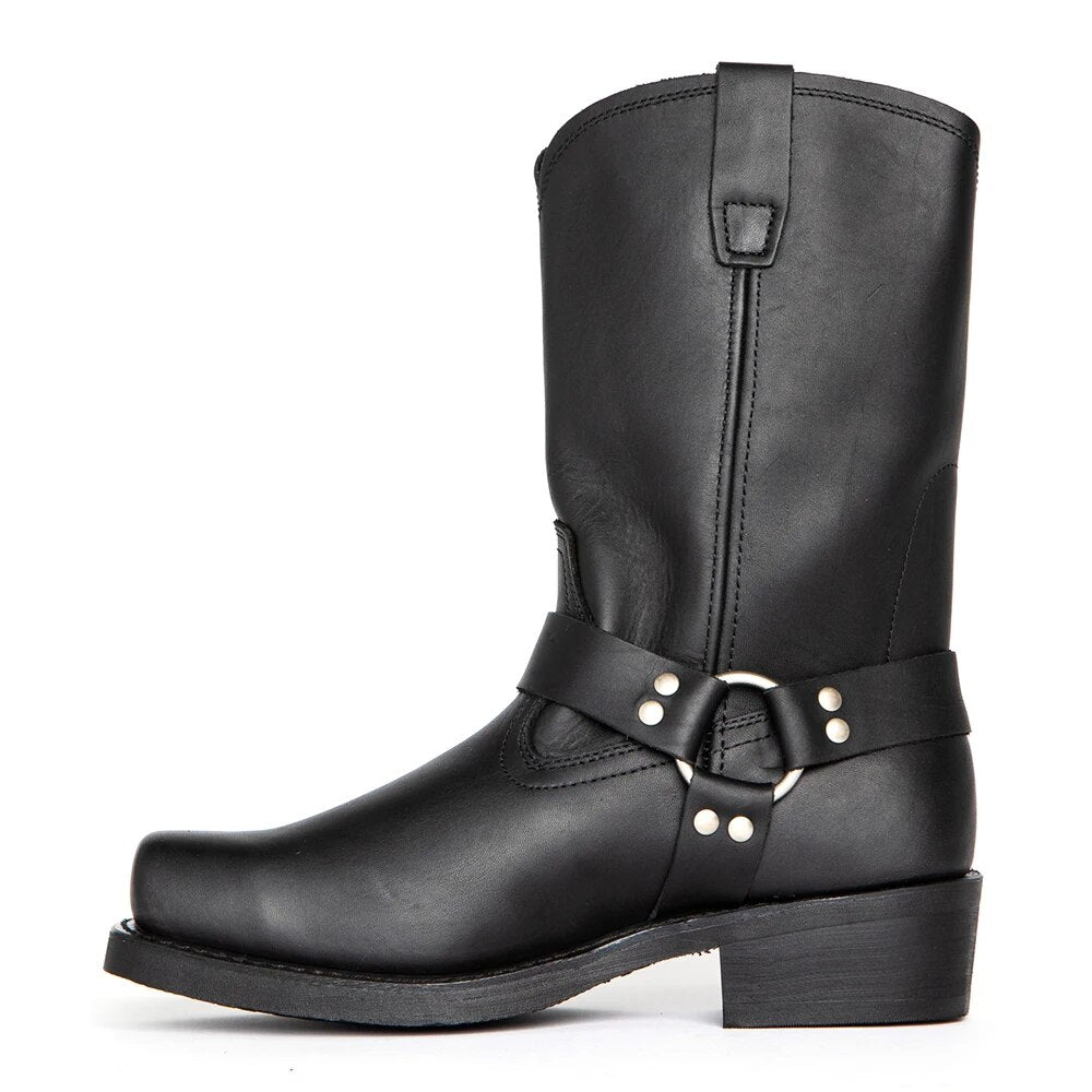 Men's Leather Cowboy Boots