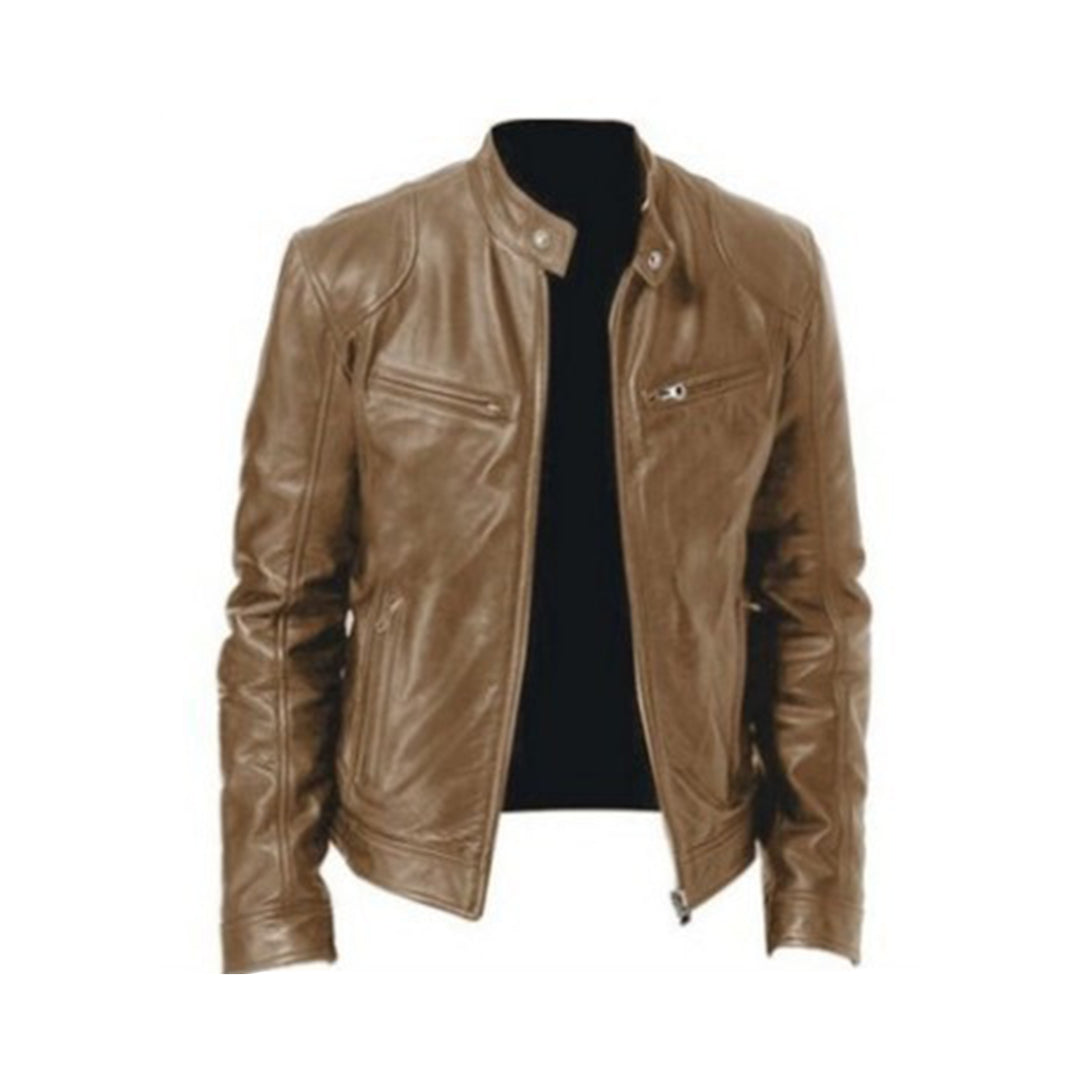 Men's Leather Jacket – Elegant Style for All Occasions