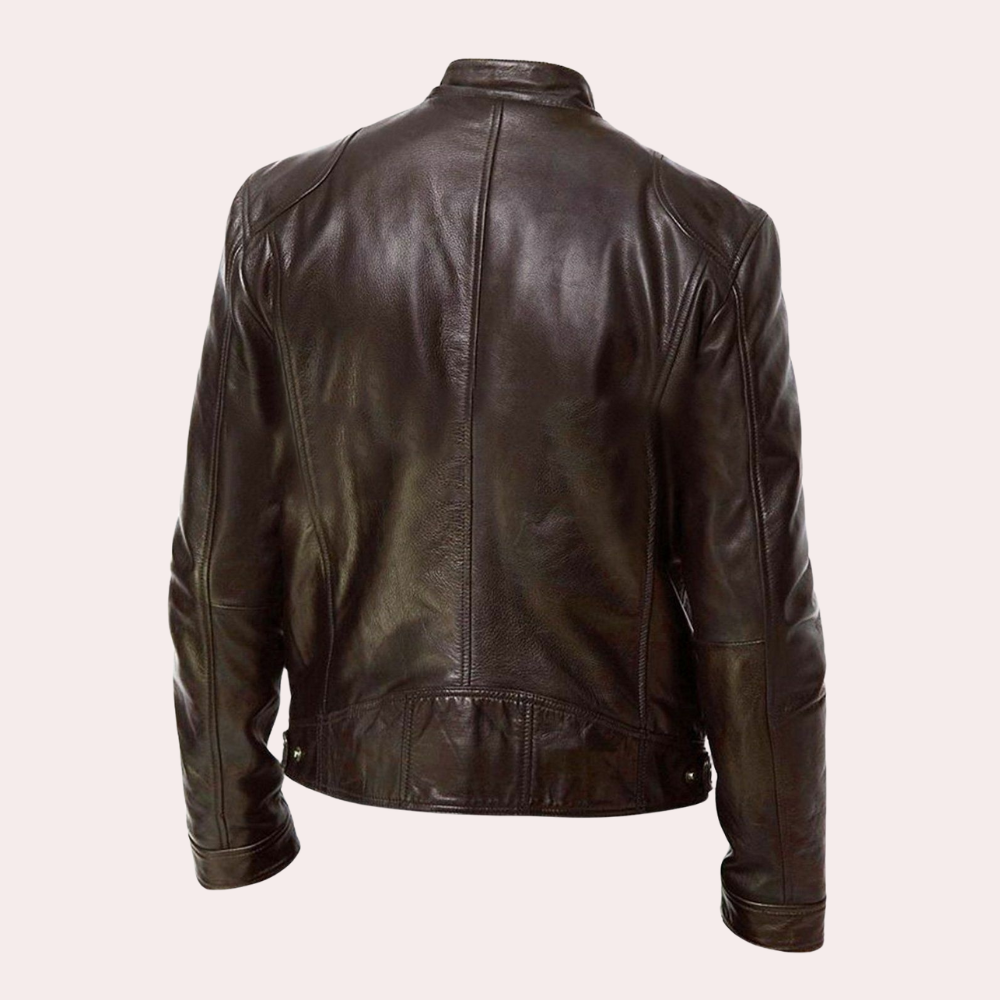 Men's Leather Jacket – Elegant Style for All Occasions