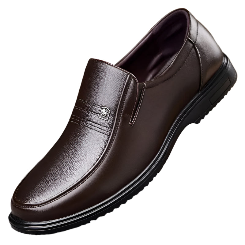 Men's Leather Loafers with Elegant Design