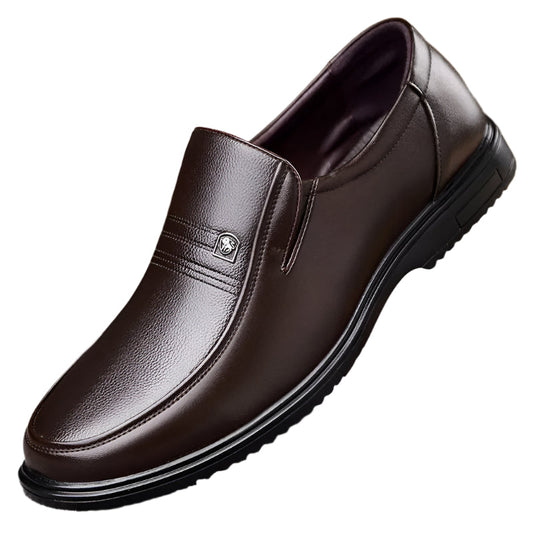 Men's Leather Loafers with Elegant Design