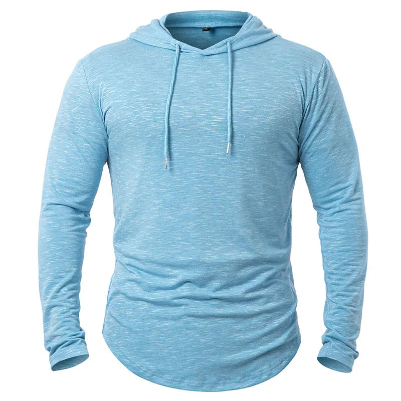 Men's Lightweight Workout Hoodie – Comfortable and Breathable