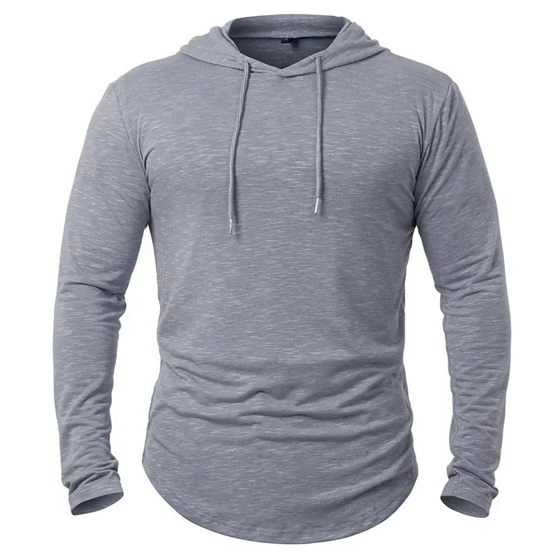 Men's Lightweight Workout Hoodie – Comfortable and Breathable