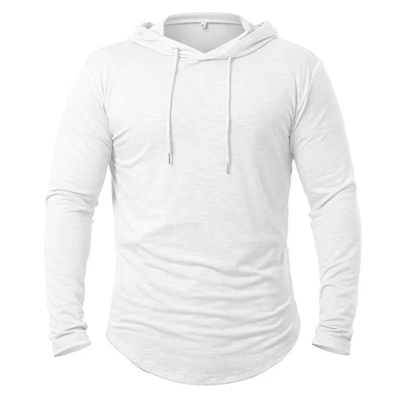 Men's Lightweight Workout Hoodie – Comfortable and Breathable