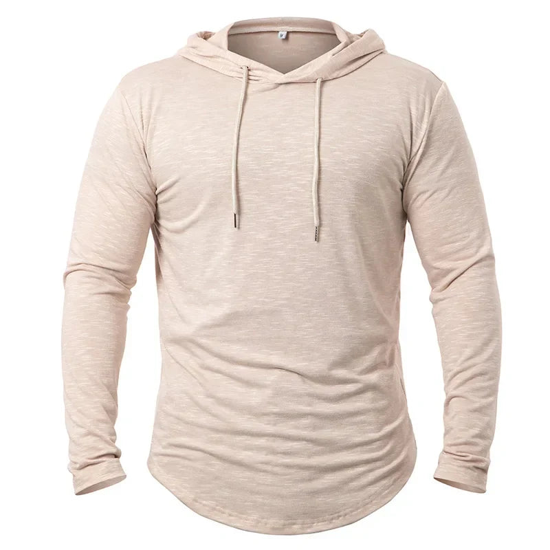 Men's Lightweight Workout Hoodie – Comfortable and Breathable